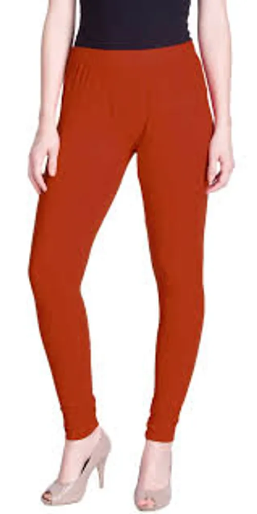 4 WAY CHUDIDAR LEGGINGS BRICK BROWN BL11